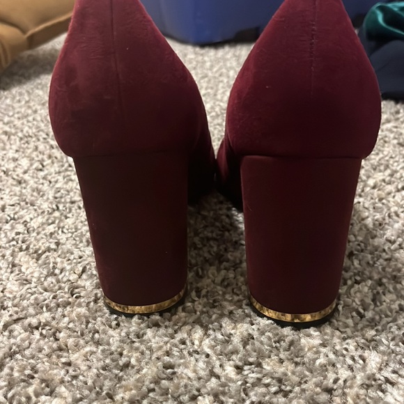 Women’s Burgundy Heel - Picture 4 of 4